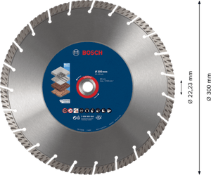 New Genuine Bosch 2608900664 EXPERT MultiMaterial Discs For large angle