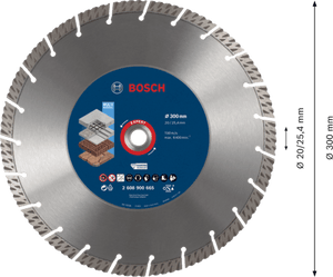 New Genuine Bosch 2608900665 EXPERT MultiMaterial Discs For table saws, For