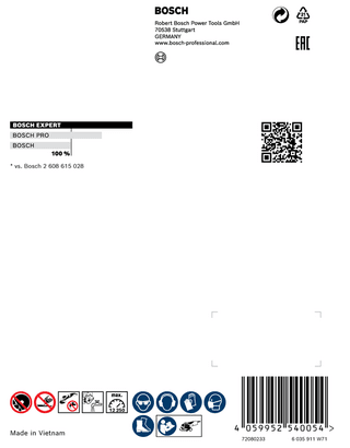 New Genuine Bosch 2608900669 EXPERT MultiMaterial X-LOCK Discs