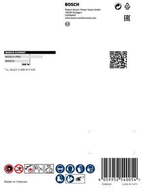 New Genuine Bosch 2608900670 EXPERT MultiMaterial X-LOCK Discs