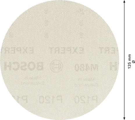 New Genuine Bosch 2608900673 EXPERT M480 Sanding Nets For random orbital