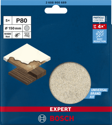 New Genuine Bosch 2608900689 EXPERT M480 Sanding Nets For random orbital