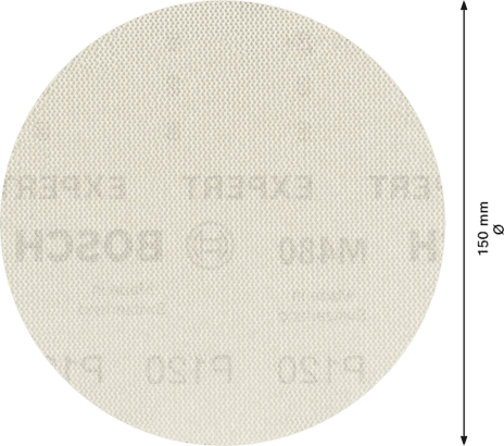 New Genuine Bosch 2608900691 EXPERT M480 Sanding Nets For random orbital