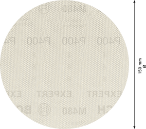 New Genuine Bosch 2608900697 EXPERT M480 Sanding Nets For random orbital