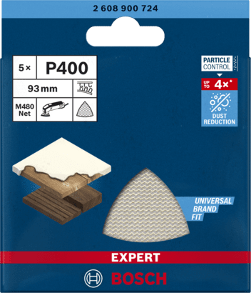 New Genuine Bosch 2608900724 EXPERT M480 Sanding Nets For delta sanders