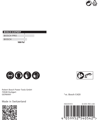 New Genuine Bosch 2608900724 EXPERT M480 Sanding Nets For delta sanders