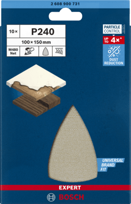 New Genuine Bosch 2608900731 EXPERT M480 Sanding Nets For multi sanders