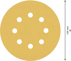 New Genuine Bosch 2608900807 EXPERT C470 Sandpaper For random orbital sanders,