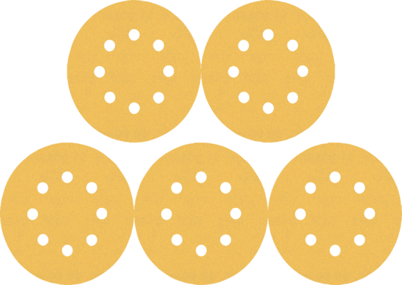 New Genuine Bosch 2608900807 EXPERT C470 Sandpaper For random orbital sanders,