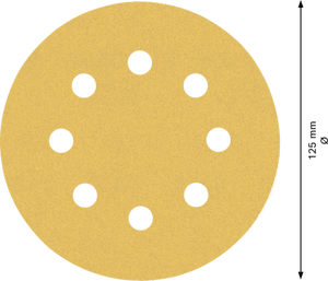 New Genuine Bosch 2608900812 EXPERT C470 Sandpaper Set For random orbital