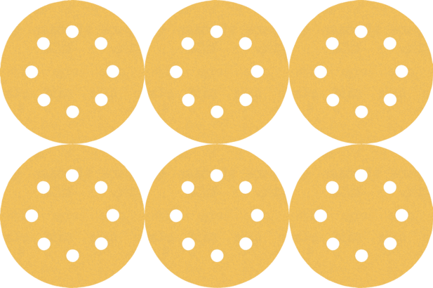 New Genuine Bosch 2608900812 EXPERT C470 Sandpaper Set For random orbital