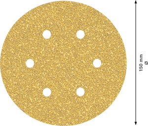 New Genuine Bosch 2608900813 EXPERT C470 Sandpaper For random orbital sanders,