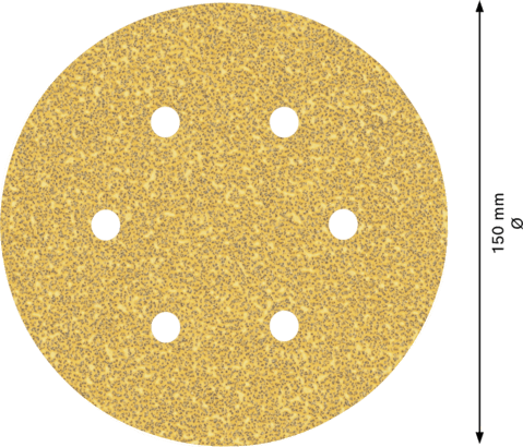 New Genuine Bosch 2608900813 EXPERT C470 Sandpaper For random orbital sanders,