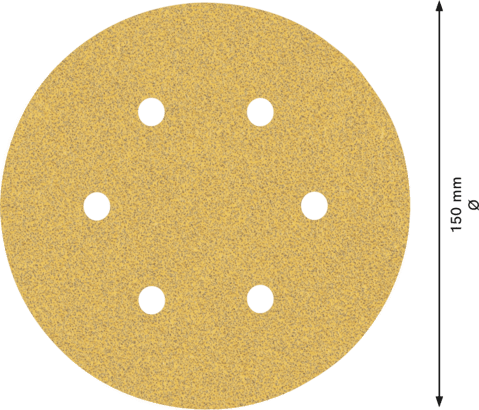 New Genuine Bosch 2608900814 EXPERT C470 Sandpaper For random orbital sanders,