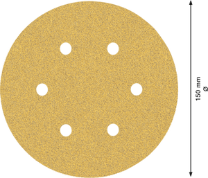 New Genuine Bosch 2608900814 EXPERT C470 Sandpaper For random orbital sanders,