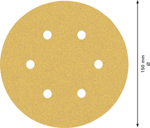 New Genuine Bosch 2608900815 EXPERT C470 Sandpaper For random orbital sanders,