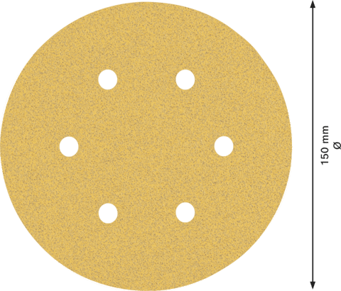 New Genuine Bosch 2608900815 EXPERT C470 Sandpaper For random orbital sanders,