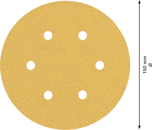 New Genuine Bosch 2608900816 EXPERT C470 Sandpaper For random orbital sanders,