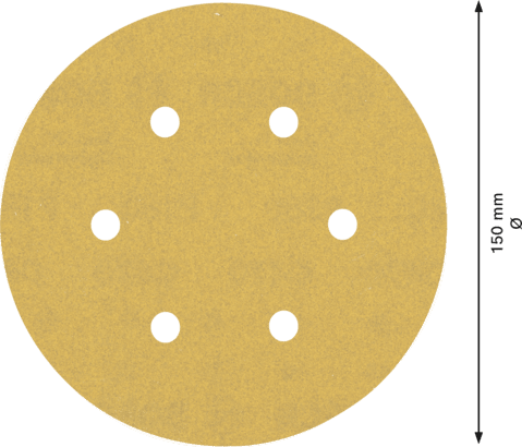 New Genuine Bosch 2608900818 EXPERT C470 Sandpaper For random orbital sanders,