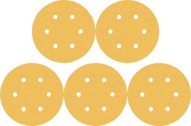 New Genuine Bosch 2608900818 EXPERT C470 Sandpaper For random orbital sanders,