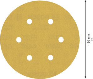 New Genuine Bosch 2608900820 EXPERT C470 Sandpaper For random orbital sanders,