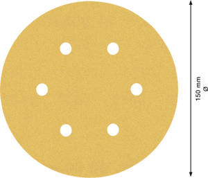 New Genuine Bosch 2608900822 EXPERT C470 Sandpaper Set For random orbital