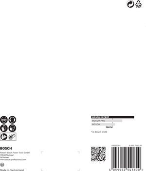 New Genuine Bosch 2608900822 EXPERT C470 Sandpaper Set For random orbital