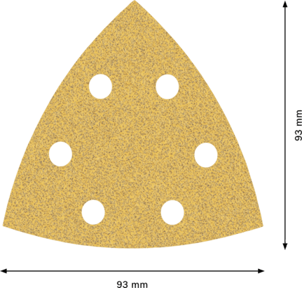 New Genuine Bosch 2608900824 EXPERT C470 Sandpaper For delta sanders