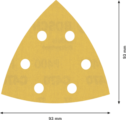 New Genuine Bosch 2608900831 EXPERT C470 Sandpaper For delta sanders