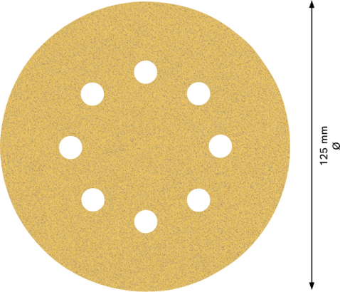 New Genuine Bosch 2608900910 EXPERT C470 Sandpaper For random orbital sanders,