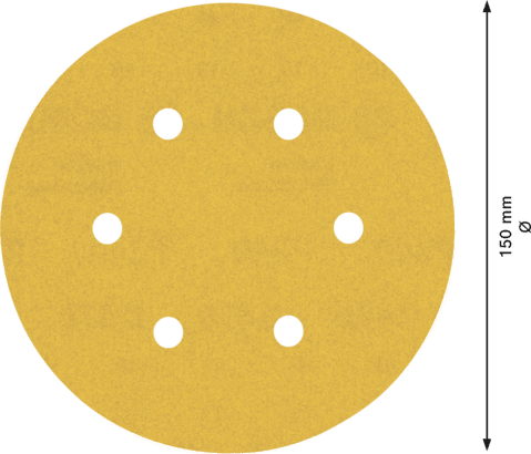 New Genuine Bosch 2608900923 EXPERT C470 Sandpaper For random orbital sanders,