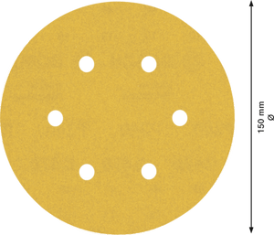 New Genuine Bosch 2608900923 EXPERT C470 Sandpaper For random orbital sanders,