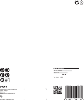 New Genuine Bosch 2608900924 EXPERT C470 Sandpaper For random orbital sanders,