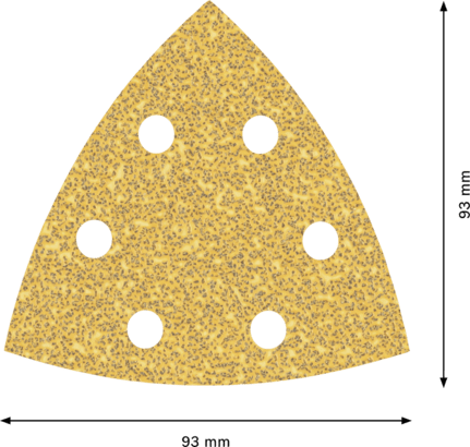 New Genuine Bosch 2608900926 EXPERT C470 Sandpaper For delta sanders