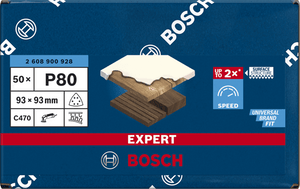 New Genuine Bosch 2608900928 EXPERT C470 Sandpaper For delta sanders