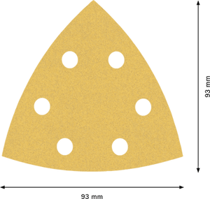 New Genuine Bosch 2608900930 EXPERT C470 Sandpaper For delta sanders