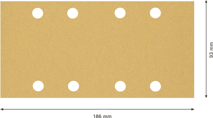 New Genuine Bosch 2608900937 EXPERT C470 Sandpaper For orbital sanders