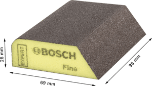 New Genuine Bosch 2608901168 EXPERT Combi Blocks For hand sanding