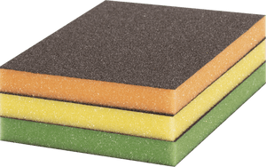 New Genuine Bosch 2608901176 EXPERT Flex Pads For hand sanding