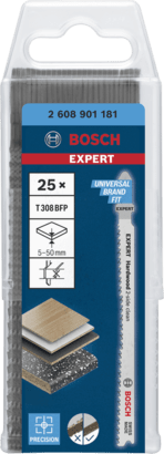 New Genuine Bosch 2608901181 EXPERT Hardwood 2-side clean T308BFP Blades For
