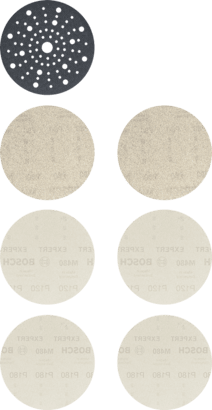 New Genuine Bosch 2608901203 EXPERT M480 Starter Kit For random orbital