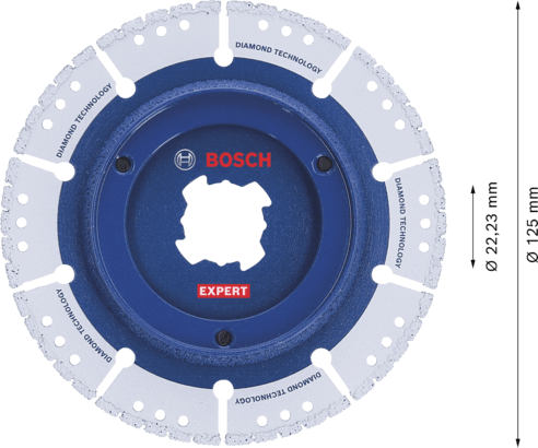 New Genuine Bosch 2608901391 EXPERT Diamond Pipe Cut Wheel