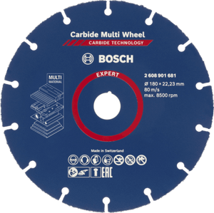 New Genuine Bosch 2608901681 EXPERT Carbide Multi Wheel Cutting Discs for Large