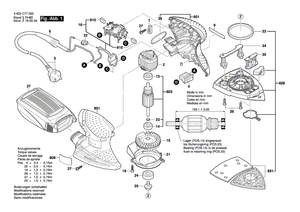 New Genuine Bosch 2609000013 Fan