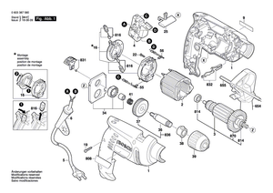 New Genuine Bosch 2609000155 Nameplate
