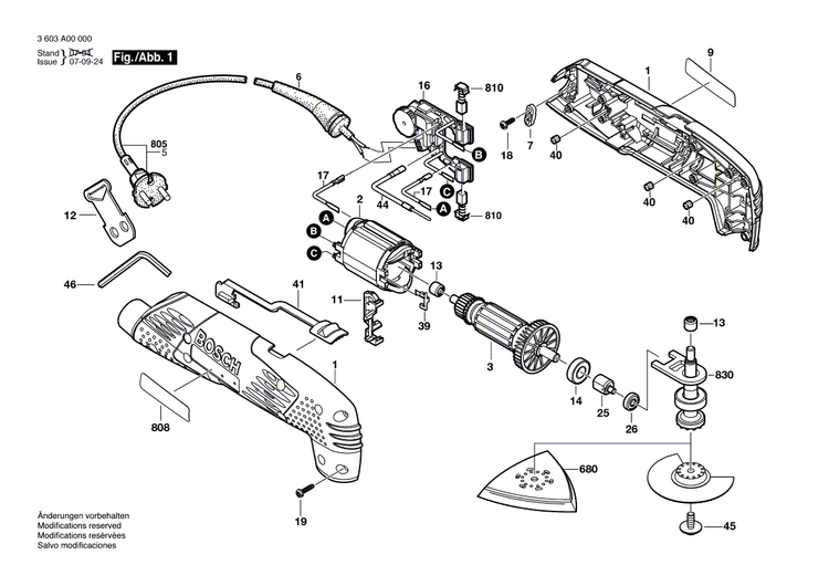 New Genuine Bosch 2609000225 Eccentric