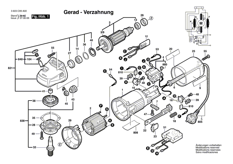 New Genuine Bosch 2609000320 Bearing Flange