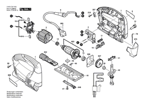 New Genuine Bosch 2609000453 Nameplate
