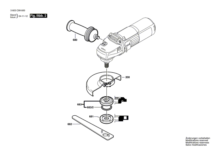 New Genuine Bosch 2609000515 Nameplate