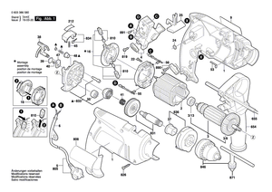 New Genuine Bosch 2609000614 Nameplate